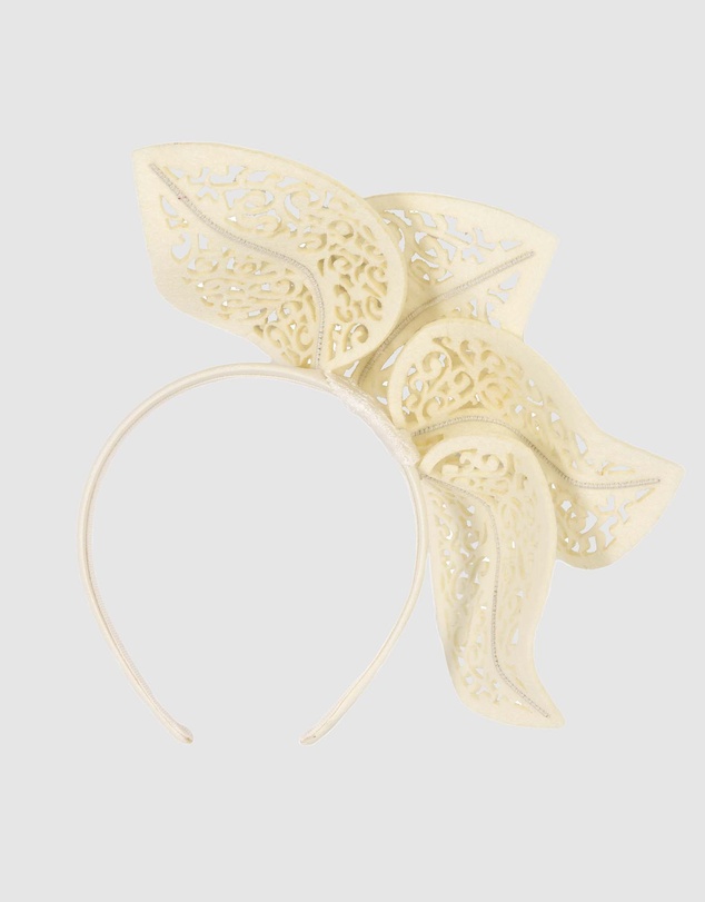Max Alexander - Laser-Cut Leaf Fascinator