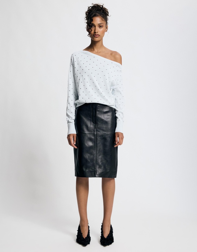 Lover - Ramona Stud Asymmetrical Jumper