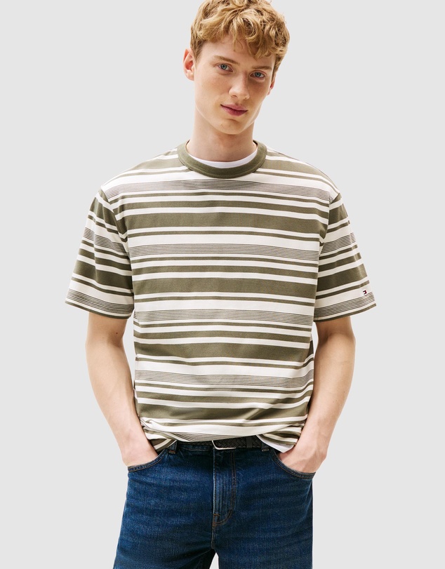 Tommy Hilfiger - Stripe Relaxed T-Shirt