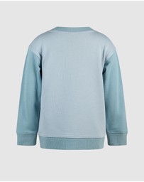 Fleur Harris - 'Out of This World' Robot Sweater in Dusty Teal