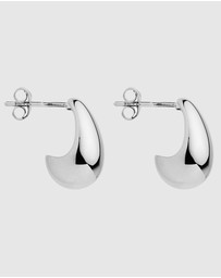 Najo - Baby Umbra Silver Earrings