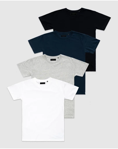 Xander - 4-Pack Blanc Tee