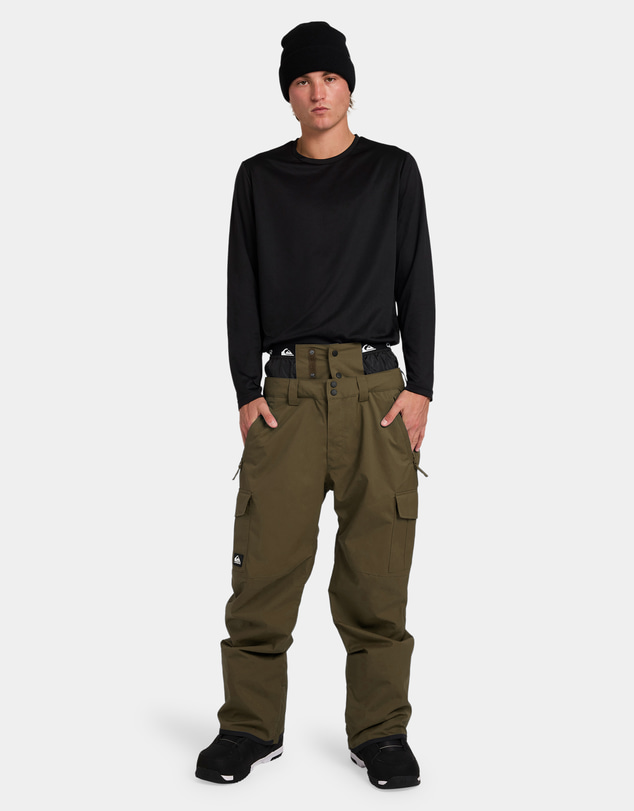 Quiksilver - Mens Porter Gaiter Snow Pants