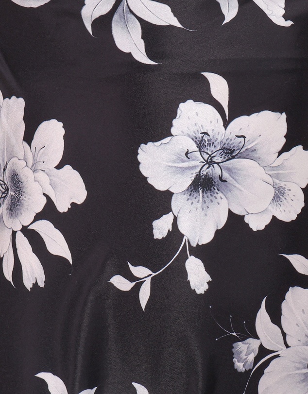 Petal & Pup - Freida Halter Midi Dress - Black Floral