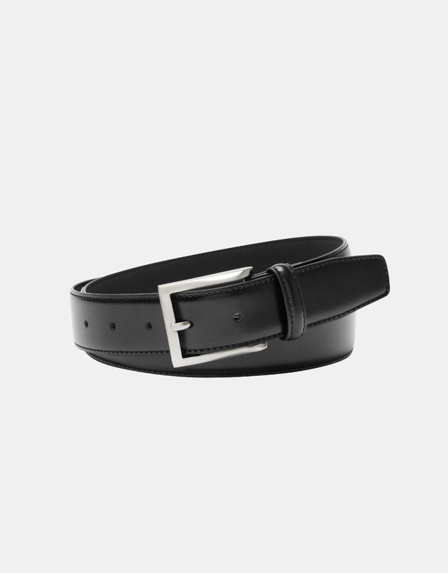 Buckle - Dalton. Classic Leather Belt. 35mm width.