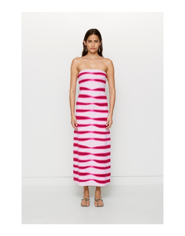 The Wolf Gang - Kazia Maxi Dress - Plum