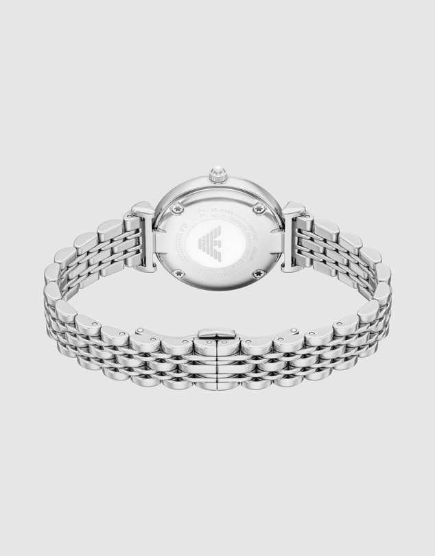 Emporio Armani - Silver Tone Analogue Watch
