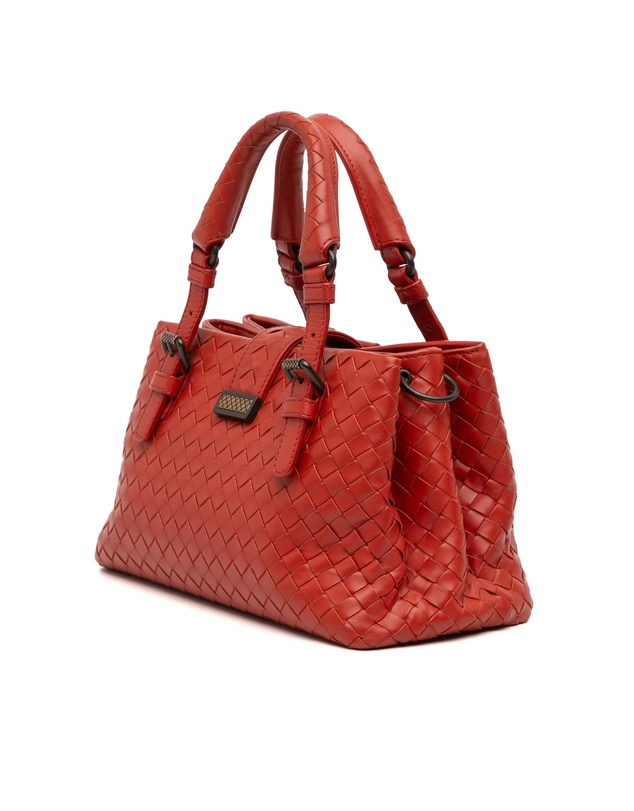 Pre-Loved by Azura Reborn - Pre-Loved Mini Nappa Intrecciato Roma Satchel