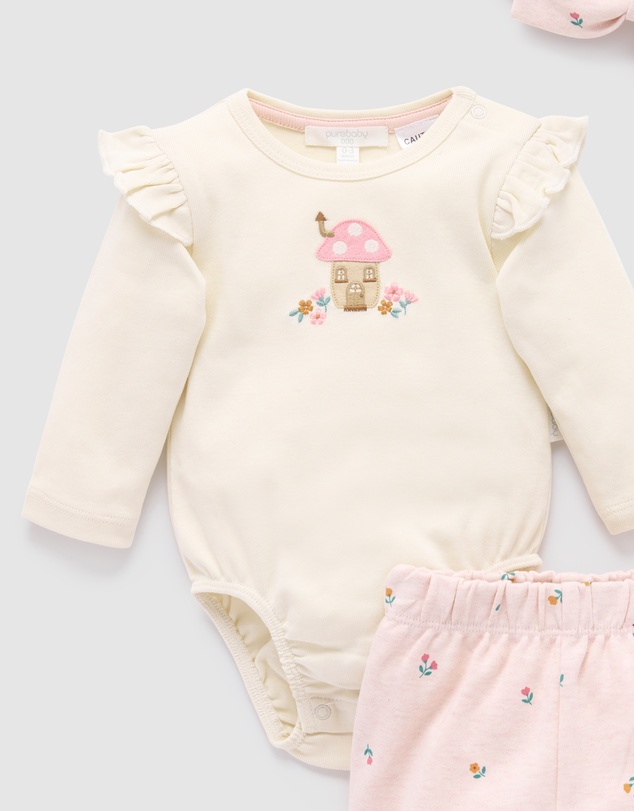 Purebaby - 3 Piece Gift Set -Kids-Babies