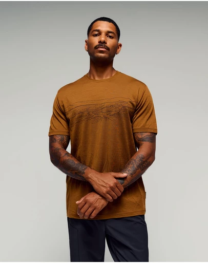 Kathmandu - 100% Merino Graphic T-Shirt