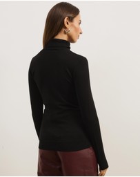 Atmos&Here - Kate Wool Blend Turtle Neck Knit Jumper