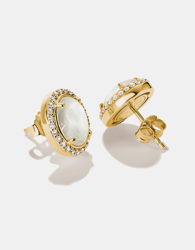 THOMAS SABO - THOMAS SABO Ear studs mother-of-pearl with zirconia
