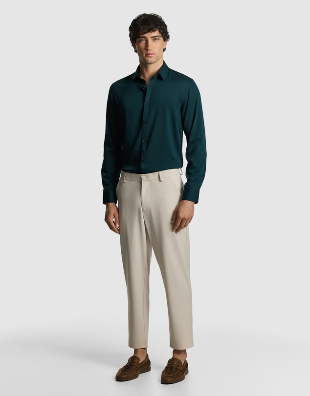 yd. - Heathcoat Slim Bamboo Shirt