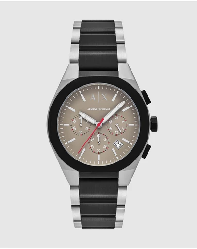 Armani Exchange - Two Tone Chronograph Watch