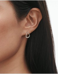 Georg Jensen - Offspring Earstuds with Diamonds