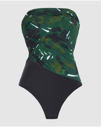 Magicsuit - Palmetto Goddess One Shoulder Tummy Control Swimsuit