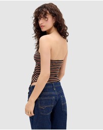 BDG By Urban Outfitters - Striped Ruched Bandeau