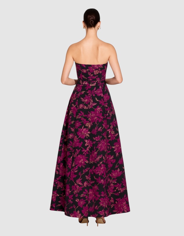 Romance by Honey and Beau - Matteau Pleated Off Shoulder Dress