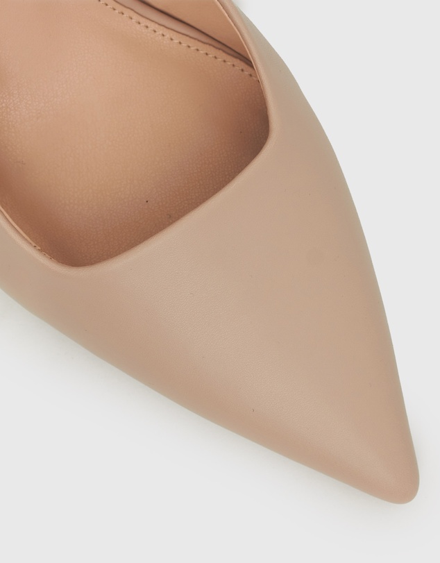 Betts - Wider Fit Jerry Slingback Stiletto Heel Pumps
