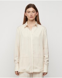FRIEND of AUDREY - Elio Monogram Blouse