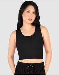 B Free Intimate Apparel - Cotton Chest Binder Crop Tank
