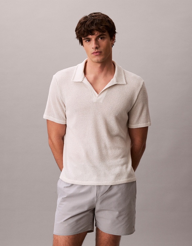 Calvin Klein - Icon Seersucker Swim Shorts