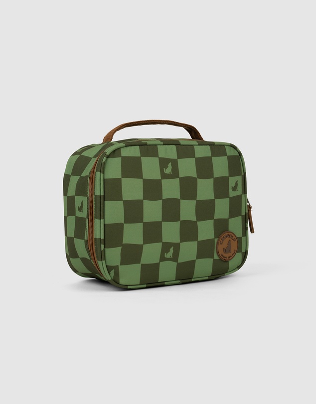 Crywolf - EVERYDAY LUNCH BAG Green Check