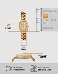 Michael Kors - Suri Gold Tone Analogue Watch