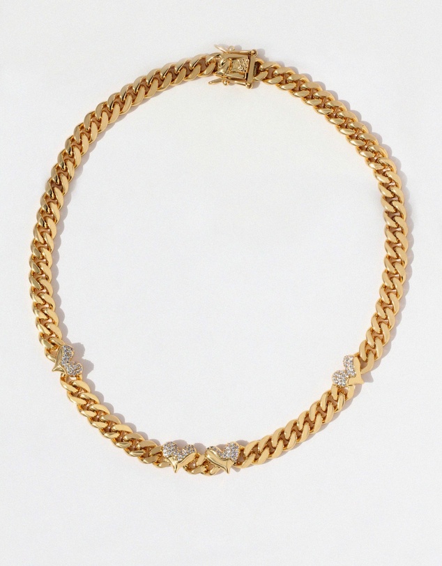 Jackie Mack - Velvet Hearts Choker