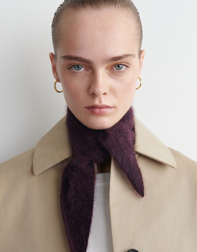 COS - Brushed-Cashmere Neck Scarf