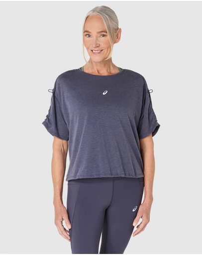 ASICS - Nagino Run Adjustable Short Sleeved Top - Women's