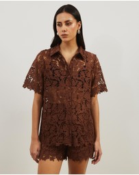 Atmos&Here - Rio Broderie Lace Shirt