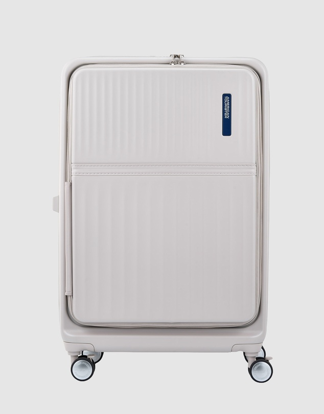 American Tourister - Tranto Check-In Large 76Cm Suitcase Expandable Book & Centre Opening