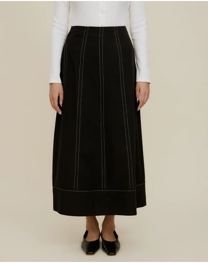 The Fated - Ann Panelled Skirt
