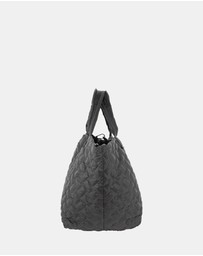 Pierre Cardin - Pierre Cardin Ladies Nylon Small Quilted Tote Bag