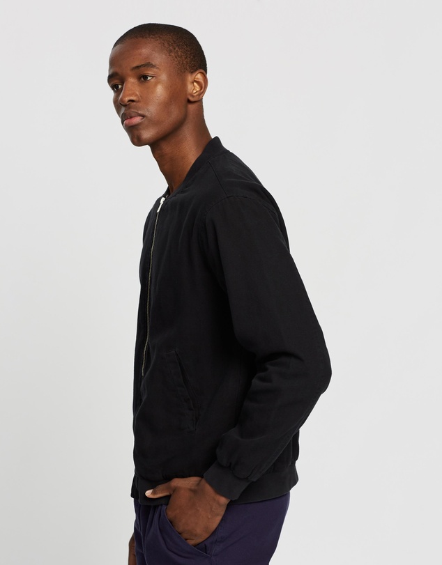 Assembly Label - Nils Canvas Bomber Jacket