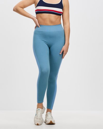Seamless Knit Midi Pants