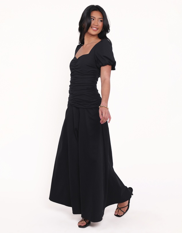 Petal & Pup - Denver Midi Dress - Black