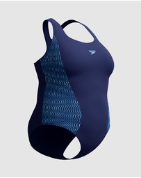 Speedo - Plus Placement Medalist One Piece Swimsuit