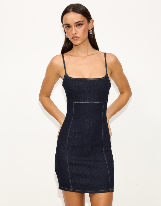 Dazie - Darling Denim Mini Dress