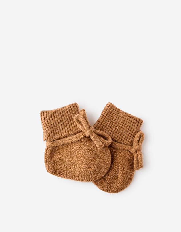 Cotton On Kids - Baby Organic Blend Knit Booties