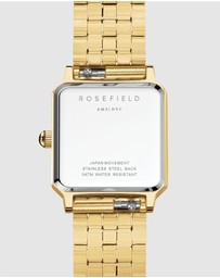 Rosefield - The Boxelle Champagne Gold-Tone Bracelet Watch