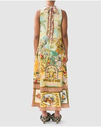 Camilla - High Neck Dress with Back Neck