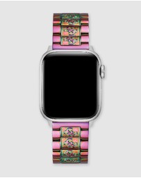 GUESS - Guess Apple Band - Anna Iridescent Gold Logo 38-40mm