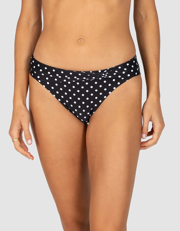 Baku Swimwear - Parisian Summer Twist Band Regular Bikini Bottom