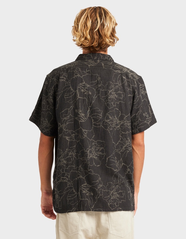 Billabong - Mens Sundays Jacquard Short Sleeve Shirt