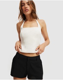 Cotton On - Luis Suiting Halter Top