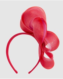 Fillies Collection - Bespoke Red Racing Fascinator