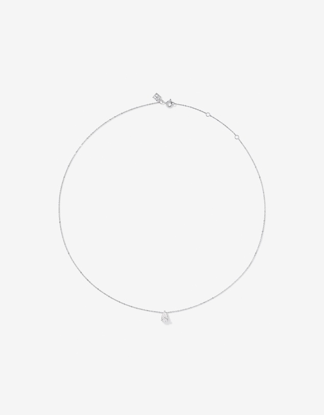 Michael Hill - 0.50TW Lab Diamond Pear Solitaire Necklace in 10kt Gold