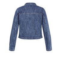 City Chic - Denim Utility Jacket